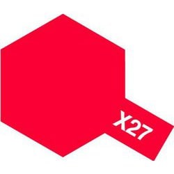 80027 タミヤカラー エナメル塗料 X-27 クリヤーレッド 10ml [プラモデル用塗料]