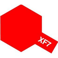 80307 タミヤカラー エナメル塗料 XF-7 フラットレッド 10ml [プラモデル用塗料]