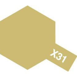 81531 タミヤカラー アクリル塗料ミニ X-31 チタンゴールド 10ml [プラモデル用塗料]