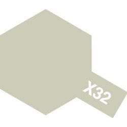 81532 タミヤカラー アクリル塗料ミニ X-32 チタンシルバー 10ml [プラモデル用塗料]