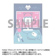 ラブライブ！虹ヶ咲学園スクールアイドル同好会 A3クリアポスター シルエットアートコレクション 09. 天王寺璃奈 [キャラクターグッズ]