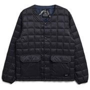 マウンテンVネック ダウンカーディガン TAION-101AMT BLK Mサイズ [アウトドア ダウンウェア ユニセックス]