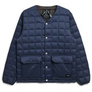 マウンテンVネック ダウンカーディガン TAION-101AMT D.NV Mサイズ [アウトドア ダウンウェア ユニセックス]