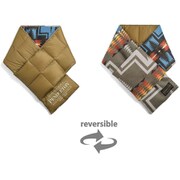 PENDLETON x TAION リバーシブル ダウンマフラー PDT-TON-223006 BEIGE [アウトドア　マフラー]