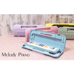 ヨドバシ.com - KC キョーリツ 鍵盤ハーモニカ Melody Piano（メロディピアノ）32鍵 ミントピンク ドレミ表記シール/クロス/ お名前シール付き P3001-32K/MINTPINK 通販【全品無料配達】