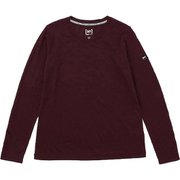 レディースTシャツ 長袖 W JP BASIC CREW NECK TEE LS SNWJ10015 JU64 Sサイズ [フィットネス ヨガ シャツ レディース]