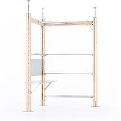 TUGUCA コーナーセット ナチュラルウッド SET-520-NW