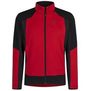 STRETCH COLOR JACKET MMAP02X 1090 レッド/ブラック Sサイズ [アウトドア フリース メンズ]