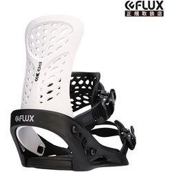 ウィンタースポーツ【美品】FLUX フラックス スノーボード バインディング ホワイト Mサイズ