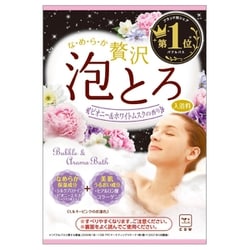 お湯物語 贅沢泡とろ ピオニー＆ホワイトムスクの香り 30g