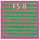 FS-08 ジオラマシート 花畑 （赤） [ホビー用アクセサリー]