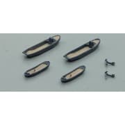 P15 1/700 ディテールアップパーツシリーズ 14メートル大型発動艇＆パラベーンセット [プラモデル用パーツ]