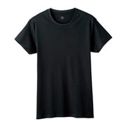 YG ピュアコットン クルーネック Tシャツ Mサイズ ブラック YV0013V