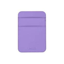 15649 [Card Holder iPhone スマホ用 カードポケット Violet]