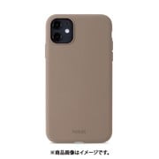 15595 [iPhone 11/XR用 ソフトタッチシリコーンケース Mocha Brown]