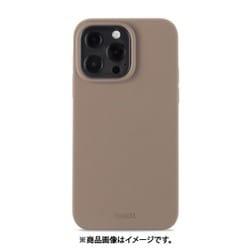15599 [iPhone 13 Pro用 ソフトタッチシリコーンケース Mocha Brown]