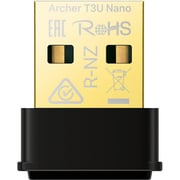 Archer T3U nano [無線LAN子機 11ac/n/a/g/b 867Mbps＋400Mbps ナノサイズ USB 2.0デュアルバンドAC1300 3年保証]