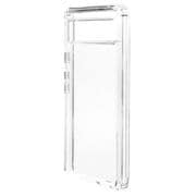 7296PXL6AHB [Google Pixel 6a用 ケース カバー ハイブリッド TPU＋PC 耐衝撃吸収 クリア 透明]