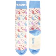 PEANUTS ×VESP SOCKS SNJK2004 WH KFサイズ [スキーソックス キッズ]