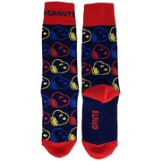 PEANUTS ×VESP SOCKS SNJK2004 NV KFサイズ [スキーソックス キッズ]