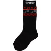 VESP JR SOCKS VPJK2001 BK KFサイズ [スキーソックス ジュニア]