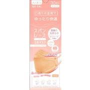 スパンレース立体マスク レギュラー ベージュ 30枚