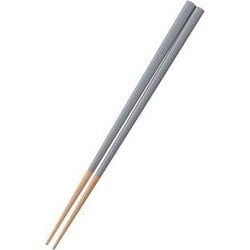 smoky color 塗箸 23cm グレー