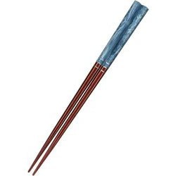 MARBLE 塗箸 22cm ブルー