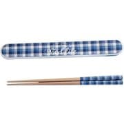 MM-555 [Potter 箸箱セット グッドライフ チェックブルー]