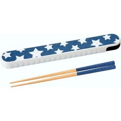 Potter 箸箱セット デニムスター ブルー MM-556