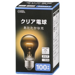 クリア電球 100W E26 LB-D66100CN