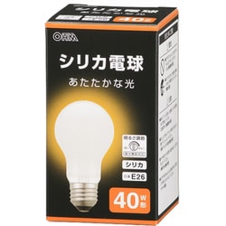 シリカ電球 40W E26 LB-D5638WN