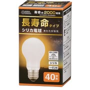 長寿命 シリカ電球 40W E26 LB-DL5638WN
