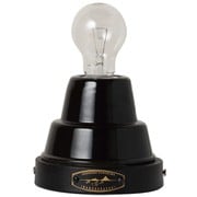 レマン セラミック ウォールランプ 適用畳数1~2畳 E26 LED対応 幅13cm×高さ11cm ブラック CE-001BK