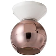 ピッコラ シーリングランプ ガラスシェード 適用畳数1~2畳 E26 LED対応 幅15cm×高さ19cm Copper CE-004CO