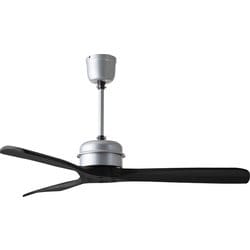 バスク ウッド シーリングファン DC 適用畳数12～14畳 幅122cm×高さ53cm 節電 ブラック CF-005DCBK