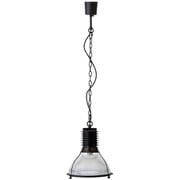 バイロン グラスシェード 適用畳数4~6畳 E26 LED対応 幅30cm×高さ115cm ブラック CMG-003BK