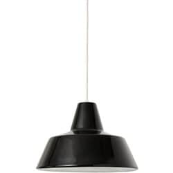 マルティ ホーローランプ 1灯 適用畳数4～6畳 E26 LED対応 ブラック EN-001BK1