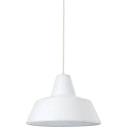 マルティ ホーローランプ 1灯 適用畳数4～6畳 E26 LED対応 ホワイト EN-001WH1