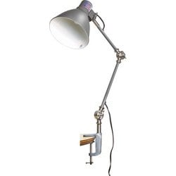 インダストリー ランプ デスク 適用畳数1～2畳 E17 LED対応 シルバー EN-007DSV