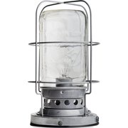BALL ベース ランプ 適用畳数1~2畳 E17 LED対応 幅13cm×高さ14cm シルバー GS-008