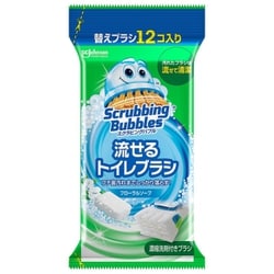 スクラビングバブル流せるトイレブラシ フローラルソープ 替え