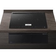IHクッキングヒーター ビルトインタイプ 3口IH 幅60cm プレミアムブラック HT-N100KTF K