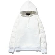Side Down Zip Hoodie POO-22087 white Lサイズ [アウトドア パーカー メンズ]