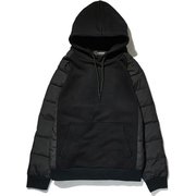Side Down Zip Hoodie POO-22087 black Lサイズ [アウトドア パーカー メンズ]