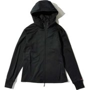 POLARTEC Power Stretch Zip Hoodie POO-22041 black XLサイズ [アウトドア パーカー メンズ]