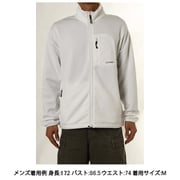 POLARTEC Power Stretch Jacket POO-22042 white Mサイズ [アウトドア フリース メンズ]