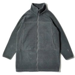 FLEECE COAT POO-22063 gray Mサイズ [アウトドア フリース メンズ]