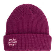 FANCYMAN BEANIE 223ACU7902 BURGANDY [ニットキャップ ビーニー]