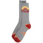 MOUNTAIN RAINBOW SOCK 223ACUSK03 CHARCOAL [アウトドア ソックス]